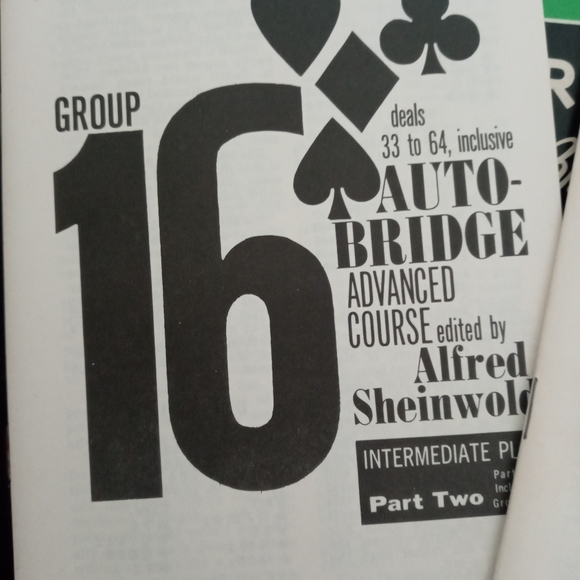 vintage Auto Bridge game original box 1957 card game 4 hand - Picture 8 of 9